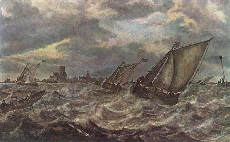 BEYEREN, Abraham van Rough Sea gfhg oil painting image